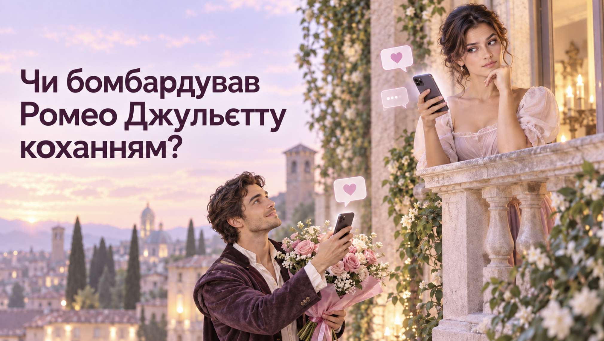 Love bombing: урок Ромео і Джульєтти від Гарварду